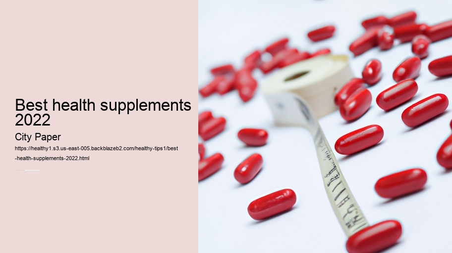 best health supplements 2022
